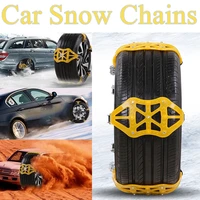 car snow chains tire wheel chains anti slip emergency skid chains for ice snow mud sand safe driving truck suv car accessories