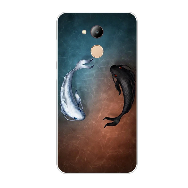Многоцветный Чехол для huawei Honor 6C Pro, чехол для huawei JMM-L22, 5,2 ТПУ, Мягкая силиконовая задняя крышка для телефона, чехол для huawei Honor 6 C Pro, JMM-L22 6CPro - Цвет: Многоцветный