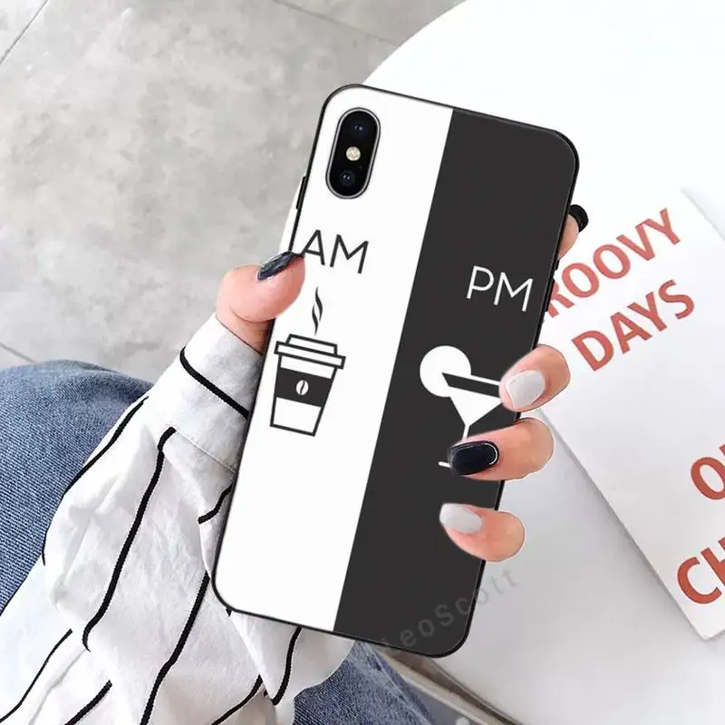 

Coffee Wine Cup Phone Case for iPhone 11 12 mini pro XS MAX 8 7 6 6S Plus X 5S SE 2020 XR