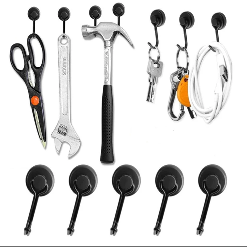 

Магнитные Крючки сверхмощная Поворотная вешалка Неодимовый держатель для хранения полотенец для холодильника магнитные поверхности 0,78 дю...