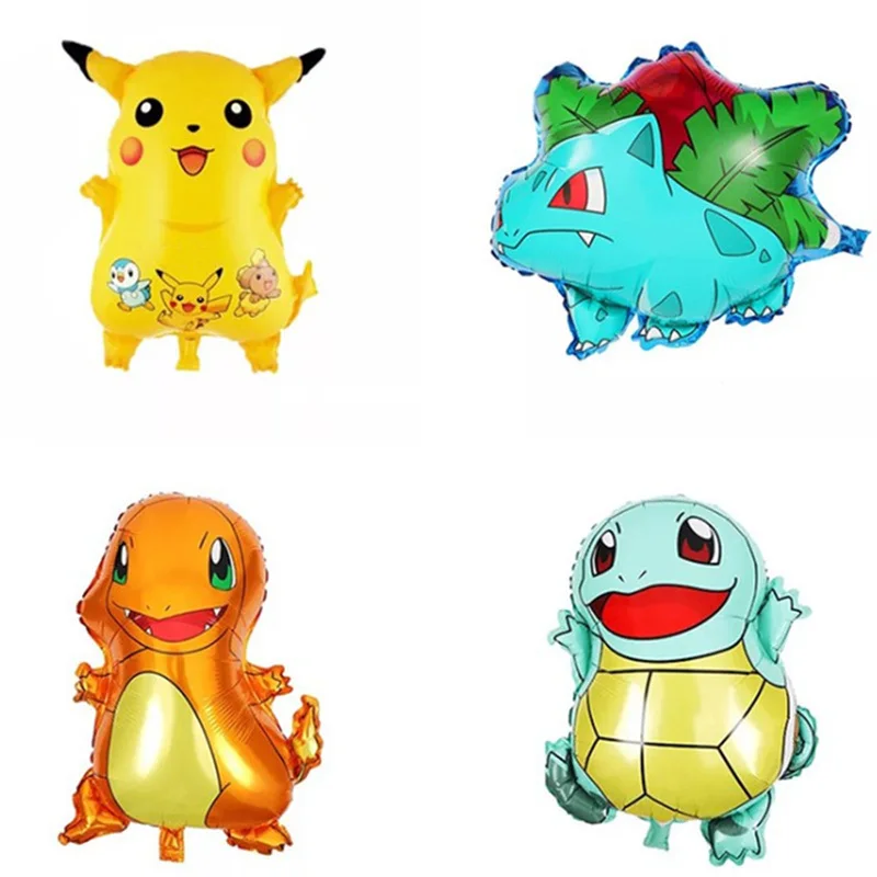 Воздушные шары для вечеринки дня рождения гелиевый Пикачу надувные украшения