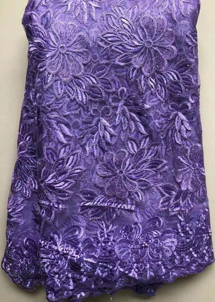 Желтые новейшие Африканские кружева ткань с вышивкой африканский тюль