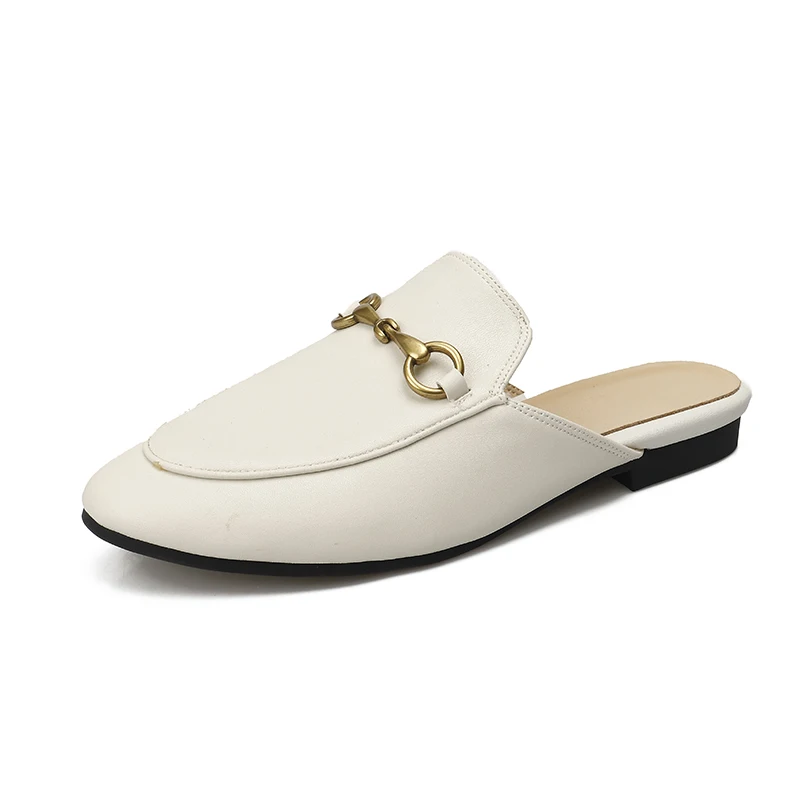 

Muller shoes ladies spring/summer 2021 new slippers ladies outdoor lazy shoes flat shoes half slippers sandals women's shoes