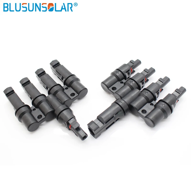 2 пары/партия солнечный Кабельный соединитель для фотогальванических