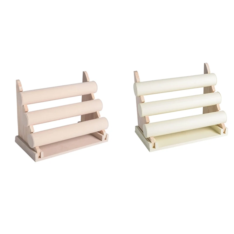 

3 Tiers Jewelry Rack Bracelet Necklace Stand Display Earring Organizer