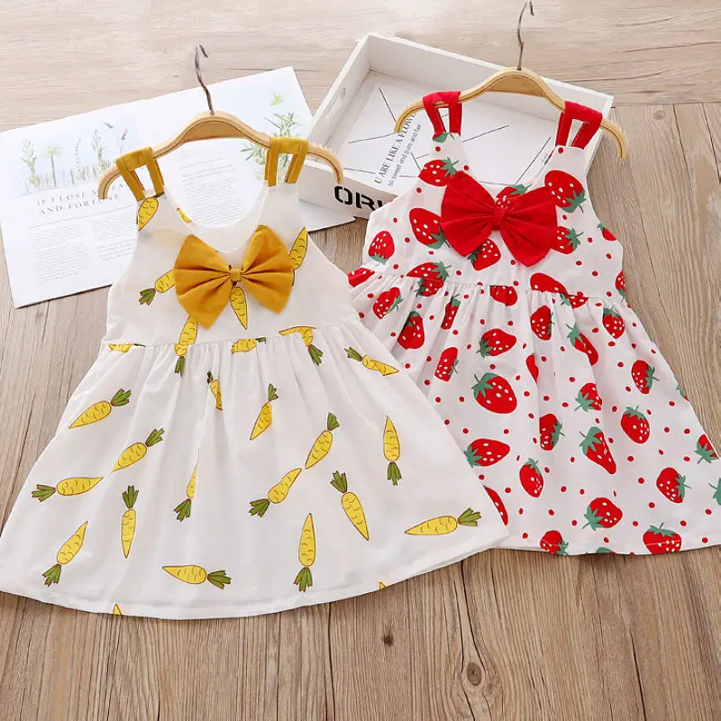

Girls summer baby dress children new 2021 princess western style P4794