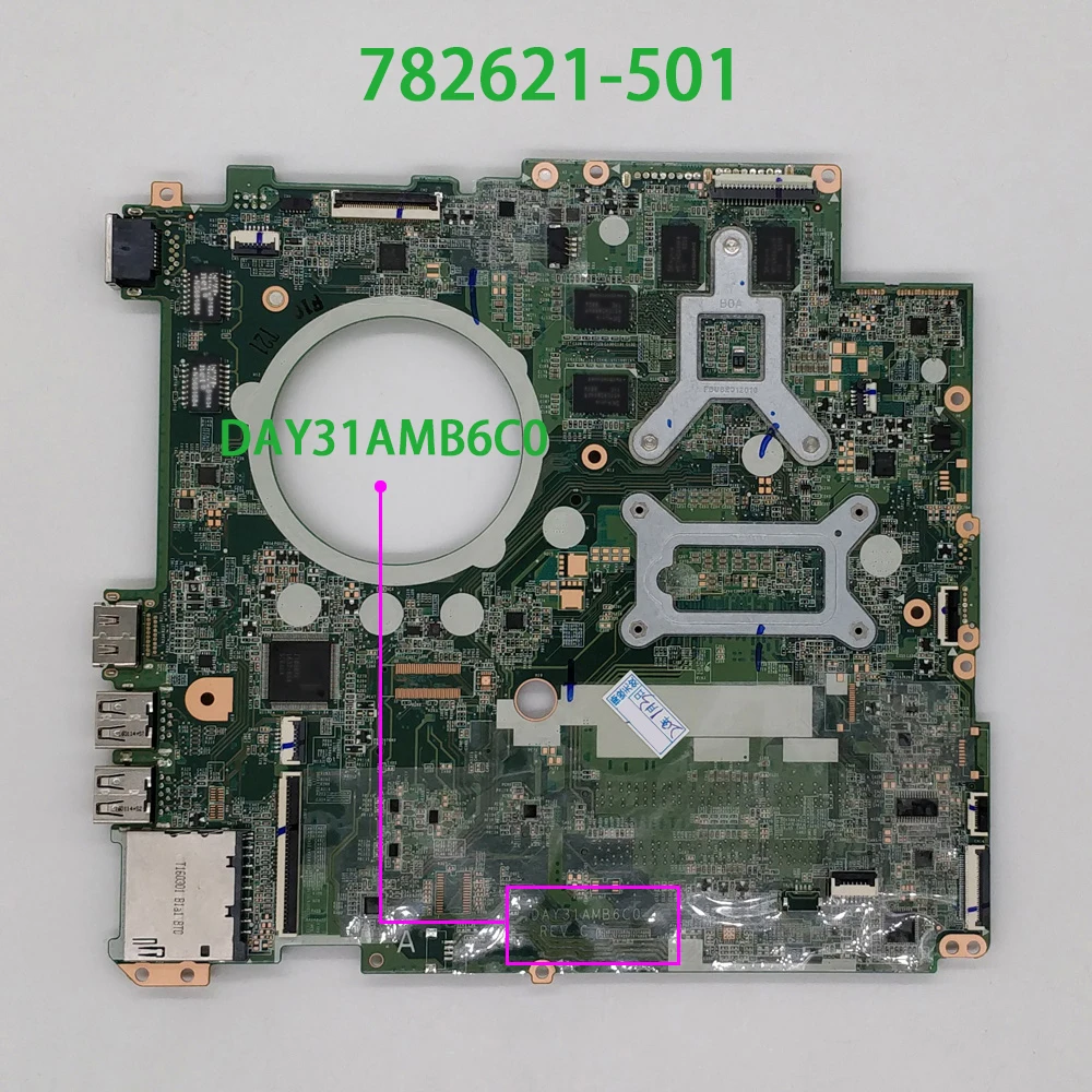 Для HP ENVY 17-K серии 17-K200 782621-601 782621-001 782621-501 850 М/4GB w i7-5500U Процессор DAY31AMB6C0 материнская