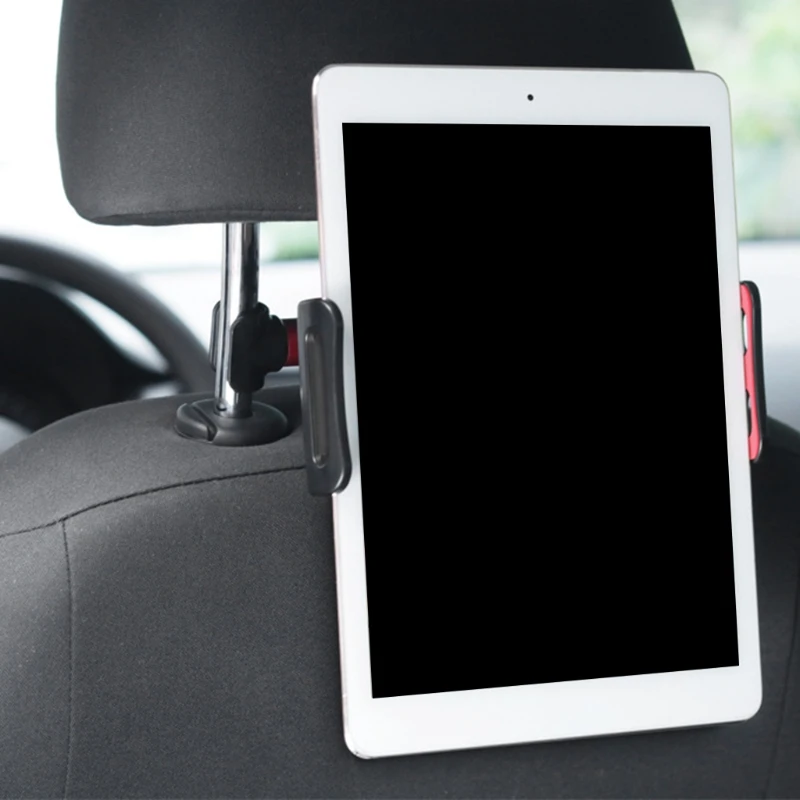 car rear pillow mobile phone holder telescopic 360 degree rotating universal bracket back seat headrest tablet stand free global shipping