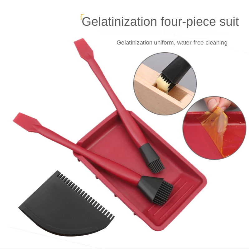 

Silicone Brush, Soft Glue Brush, Glue Set, Wood Glue Brush, Solid Wood Brush, White Glue Brush