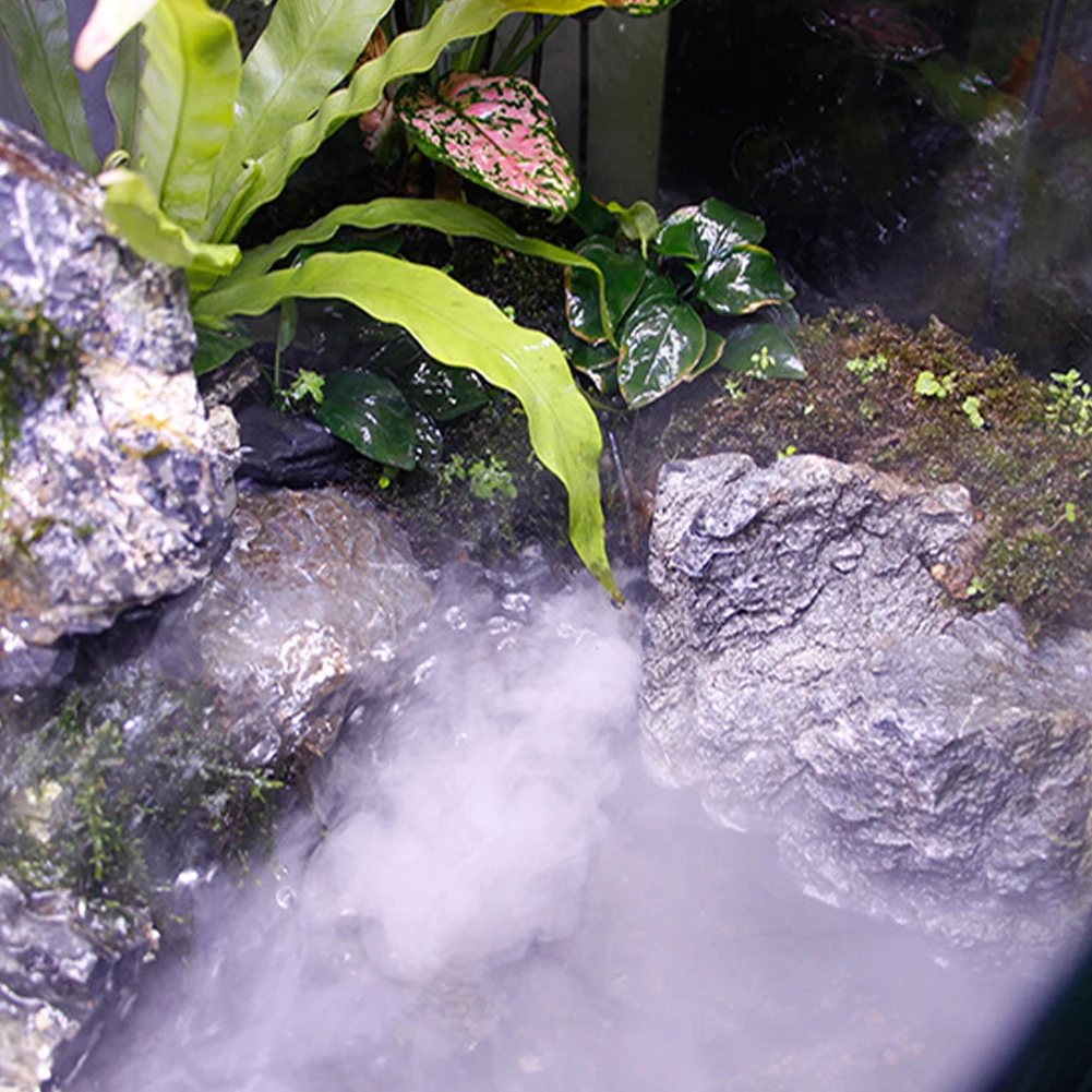 

High Quality Ultrasonic Humidifier Mist Maker Fogger Nebulizer Water Fountain US/UK/EU Pond Atomizer Garden Decoration Outdoor