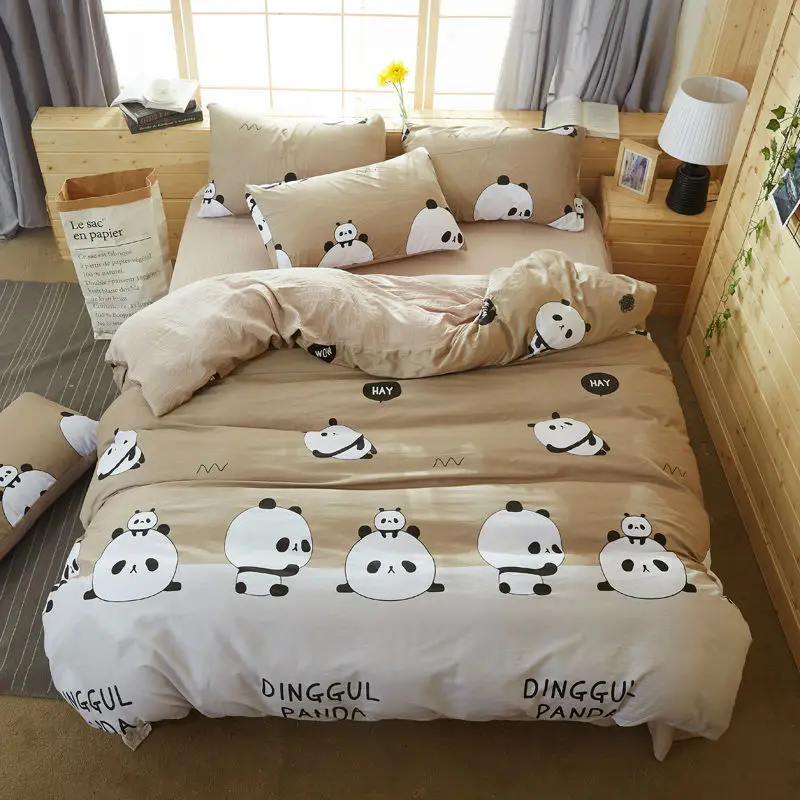 Постельное белье с ананасом домашний текстиль Комплект постельного белья