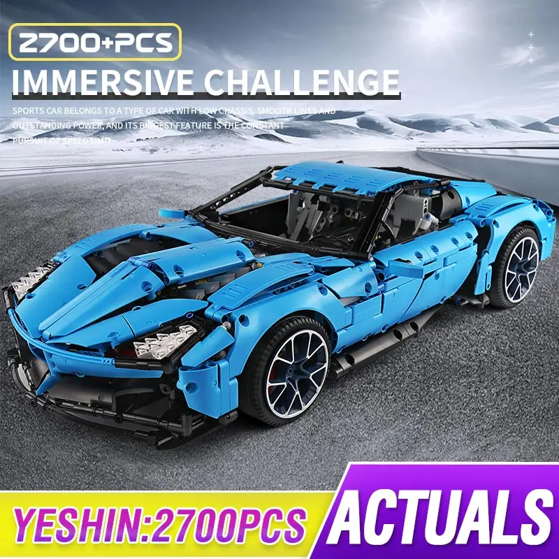J906 высокотехнологичного автомобиля игрушки совместимая с MOC 31189 Corvetted Grand Sport 1:8