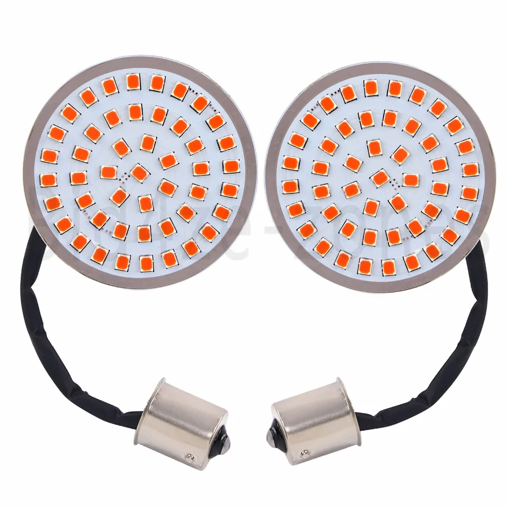 Светодиодный Пуля указатель поворота светильник 1156 вставками для Harley Sportster Touring