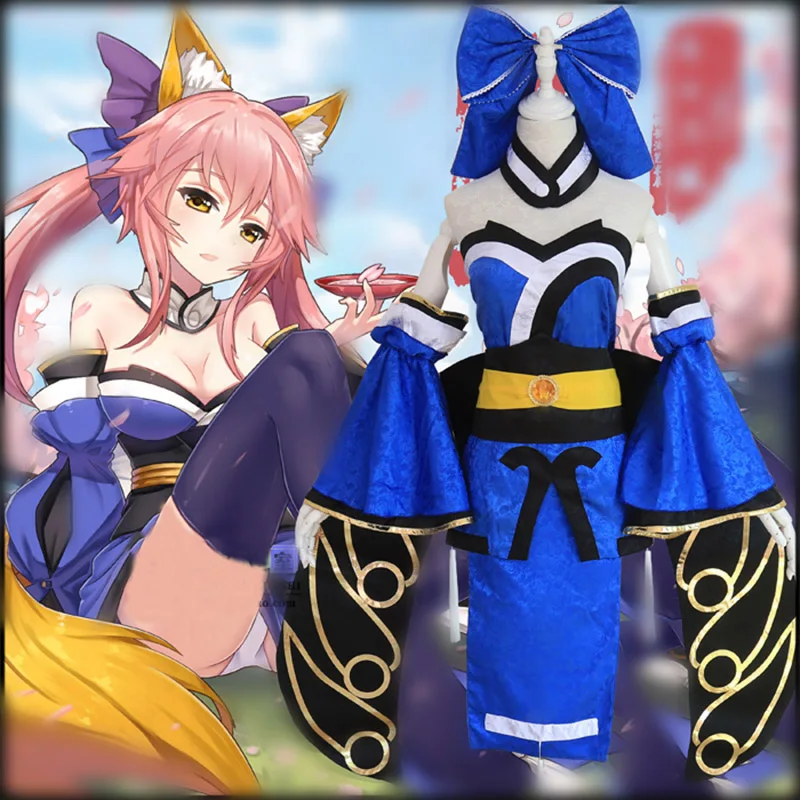 

Hot Game FGO Fate Grand Order Tomamo No Mae Costume Cosplay for Girls Woman Fate Apocrypha Hallowmas Cosplay Costume