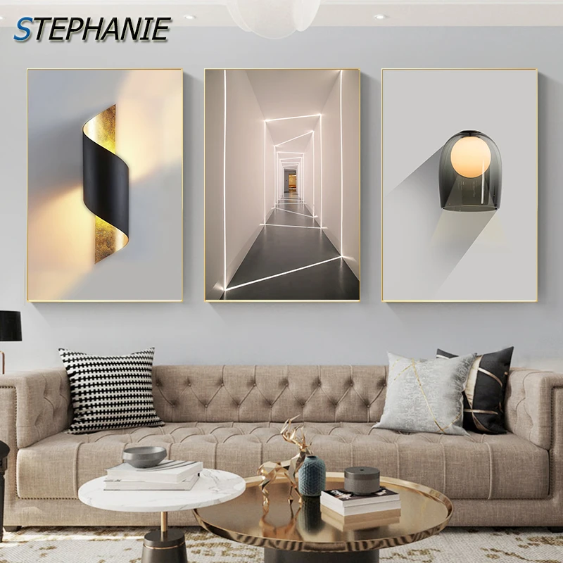 

Abstract Geometry Space Art Modern Building Canvas Painting Minimalism Posters N Prints Wall Art Pictures for Living Room Decor
