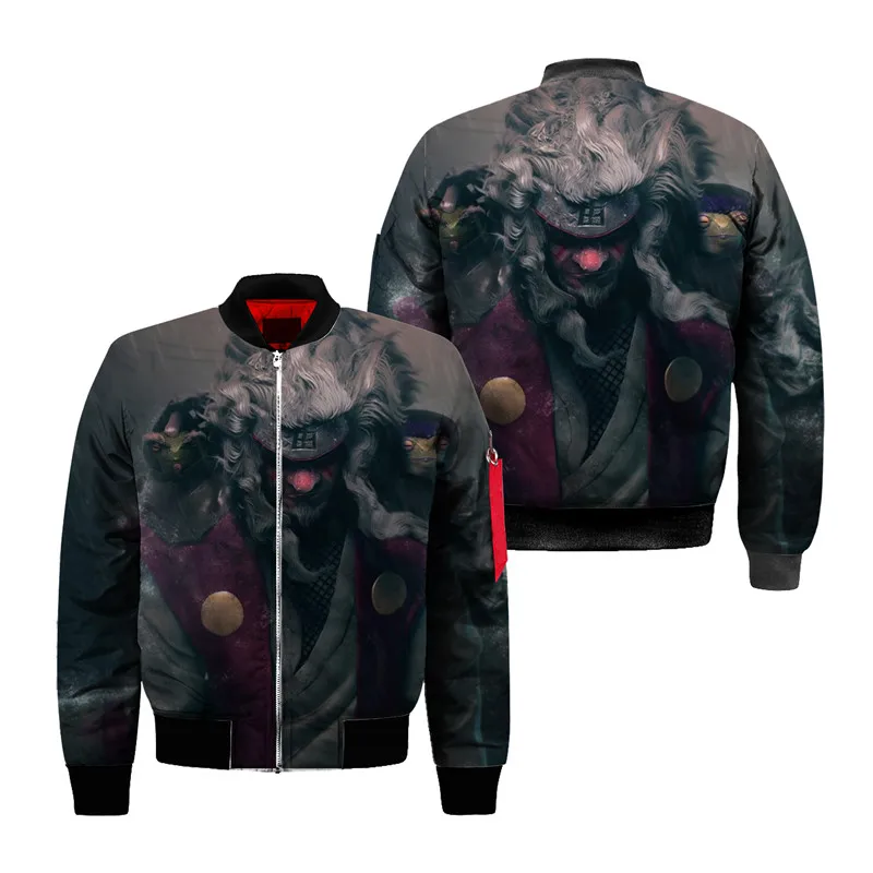 

2022 New Anime Coats Uzumaki Bomber Jacket Men Uchiha Sasuke Jackets JIRAIYA Kakashi Thick Jacket Costumes Fashion Casual Coat