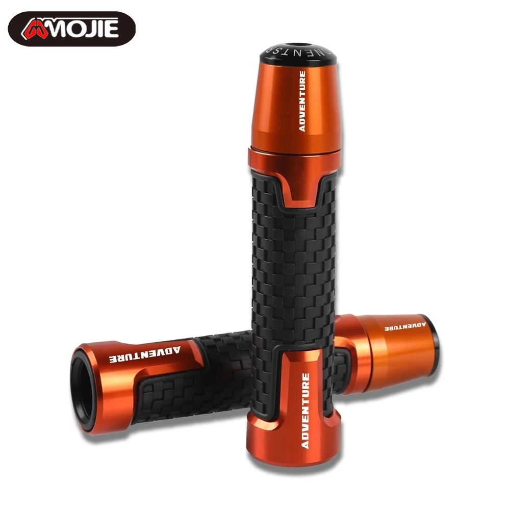 

7/8''22mm Motorcycle CNC Accessories handlebar grip ends handle bar grips For Adventure 1290 1050 1090 1190 Adventure 2014-2021
