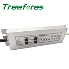 IP67 ультратонкий Светодиодный адаптер-Регулятор 20 Вт 30 Вт 45 Вт 60 Вт DC 12 В 24 в водонепроницаемый импульсный трансформатор мощности