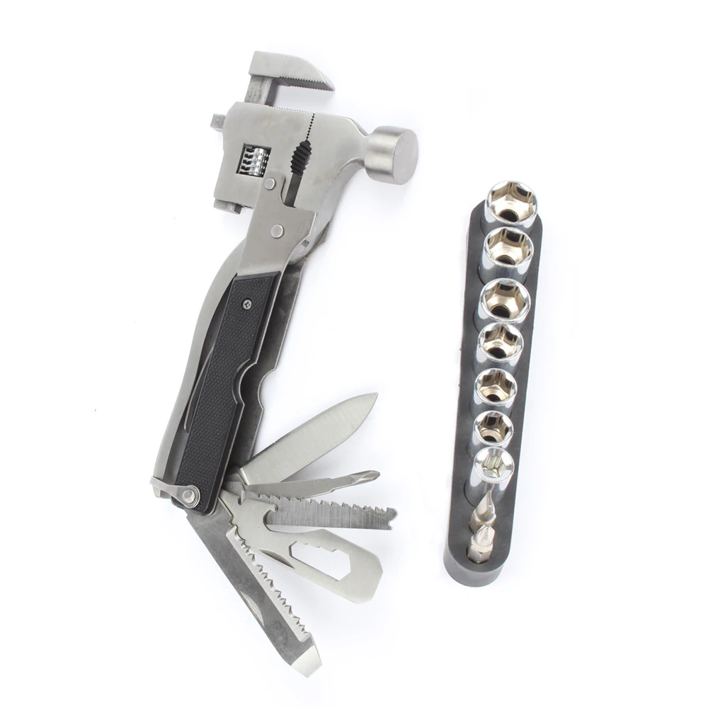 Многофункциональный молоток из нержавеющей стали с муфтой подвижный гаечный