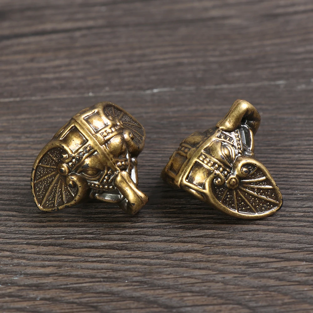 Винтажная бронзовая шкатулка для ювелирных изделий с античным слоном Деревянный