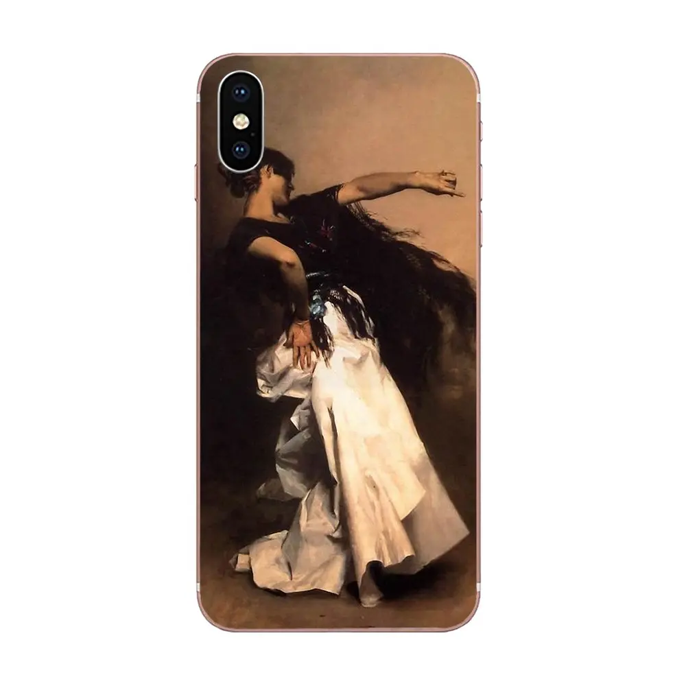 For Sony Xperia XZS XA1 L1 XA X Z Z1 Z2 Z3 Z4 Z5 XZ1 Compact E5 XZ Premium Phone Skin Case Artist Top Art The Spanish Dancer | Мобильные