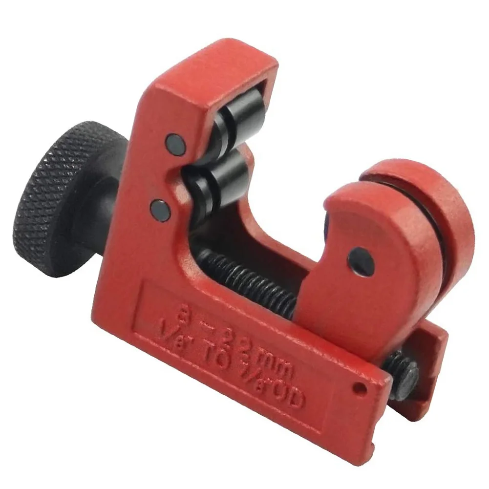 

Zinc Alloy Pipe Cutter Cutting Tool Mini Adjustable For Cutting Copper Brass PVC Aluminum Red Workpro Garden Tools Scissors
