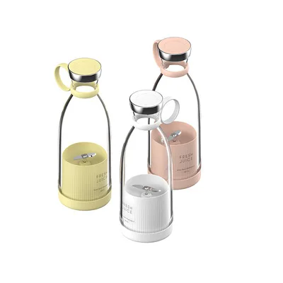 

Mini Portable Fruit Juicer 380ml Electric Fruit Mixer Cup USB Rechargeable Fruit Juice Extractor Household Juice Making Cup