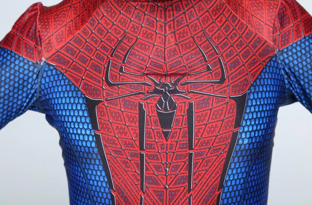 

2021 New Costume Kids Child The Amazing Mask Costume Suit Boys Black Party Halloween Adult Men Cosplay Clothing Jumpsuit