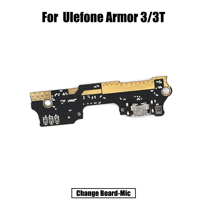 Charge Board-Mic Для Ulefone Armor 3/3t USB плата с зарядным портом Громкоговоритель зуммер динамик коробка Ремонт Запчасти - Цвет: Charge Board-Mic