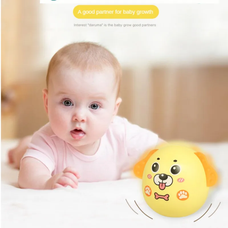 

0-3Years детские игрушки Пёс из мультфильма стакан Добро кукла раздвижные колокольчик образовательные развивающие игрушки подарки для детей Д...