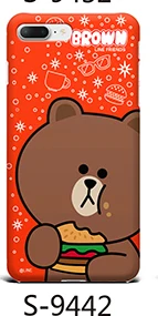 Korea Brown Bear Friend family Case For iPhone XS XR MAX Silicone Love Hot X 8 7 Plus 6 6S Stand Coque |