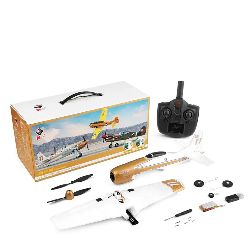 

XKA260 remote control glider four-channel like real aircraft remote control fighter fixed wing airplane model toy