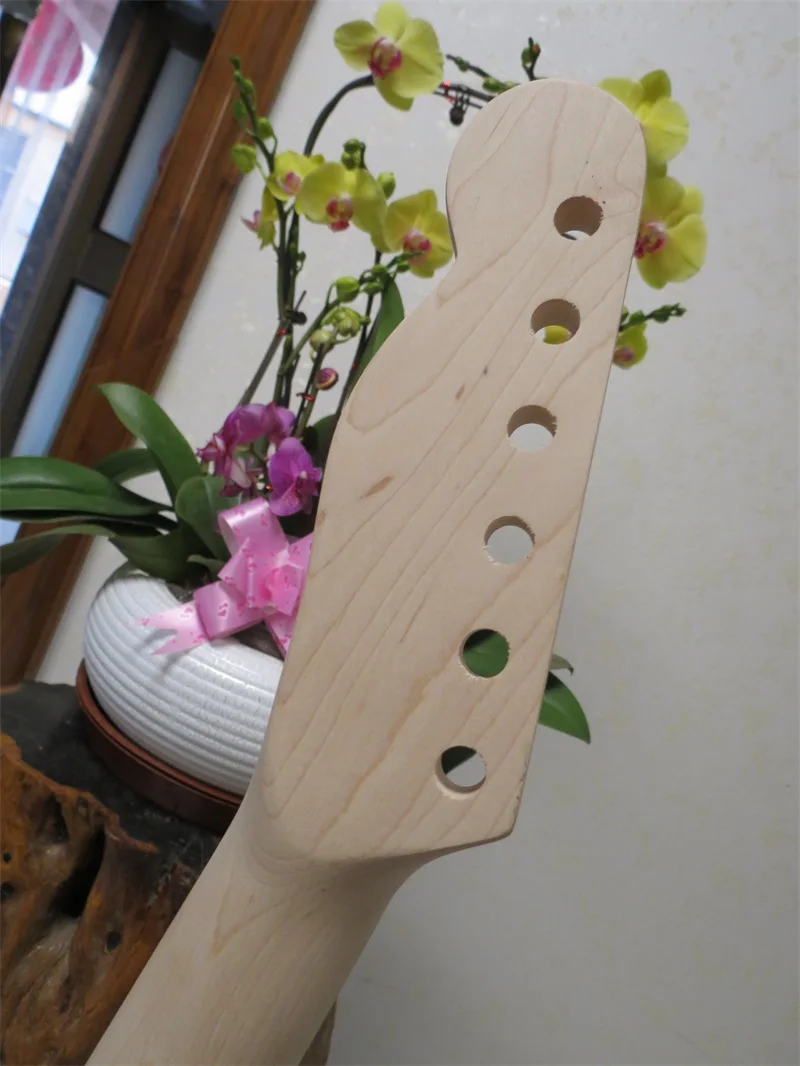 24 лада кленовый Telecaster сменная шейка с кленовым деревянным грифом Новинка | Спорт