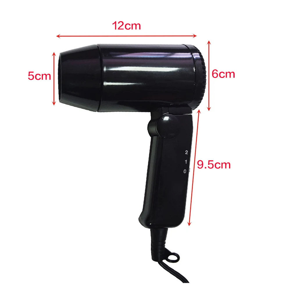 

12V 216W Folding Hair Handle Drier Car-styling Hair Drier Car Portable Hair Drier Compact Dual-speed Temperature Accessories