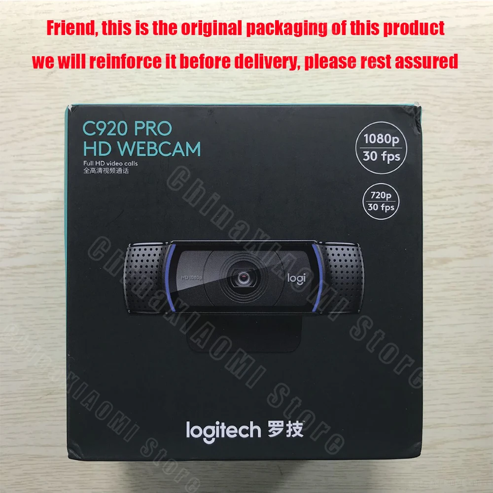 Logitech c920 Pro FULL HD 1080 p/30fps-720p/fps Веб-камера с автоматической фокусировкой веб-камера с 15 миллионов пикселей CMOS 30FPS USB камера