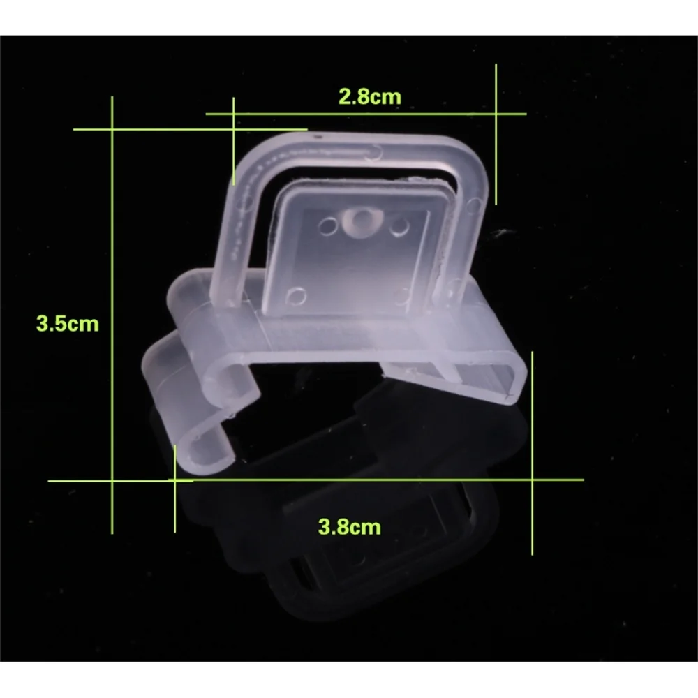

3.5*3.8cm Plastic Pvc Clear Shelf Price Tag Sign Holder Clip Advertising Promotional Data Strips