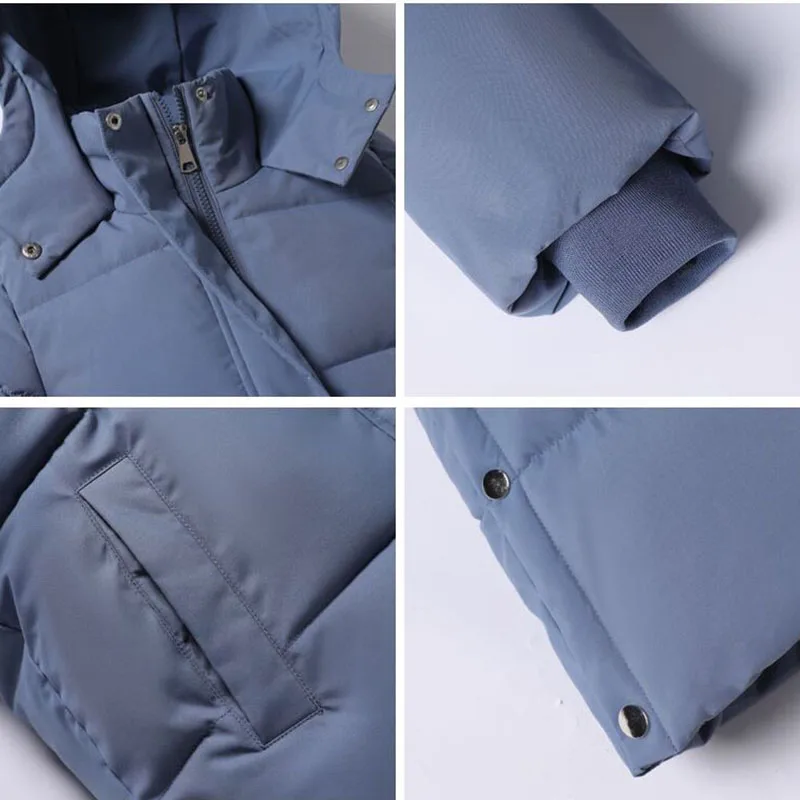 

Winter long Parka Women Clothing Parka Hooded Warm Thicken Down Cotton Coat Female Padded Oversize Loose Winter Ladies Coats