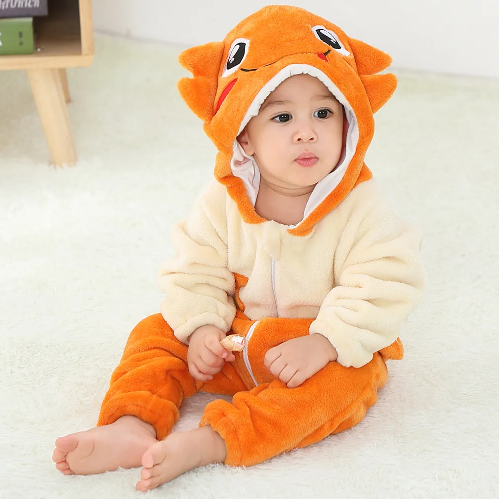 

Baby Animal Onesie Crab Boy Girl Romper Infant Bebe ClothesToddler Cute Costumes Jumpsuit Dropshipping