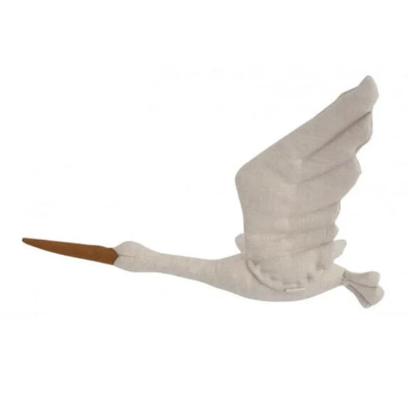 

Promotion! Cotton Wall Hanging Swan Plush Stuffed Doll Nursery Room Pendant Home Bedroom Kids Room Decoration Hanging Ornament