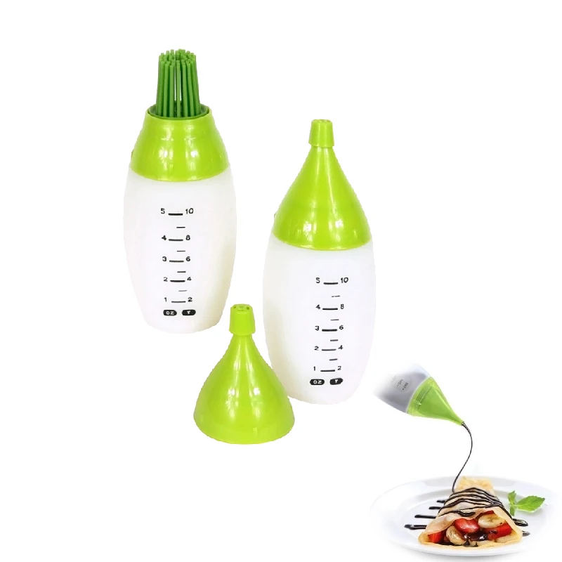 Щетка для барбекю масло соуса 1 Набор инструментов приготовления акриловые