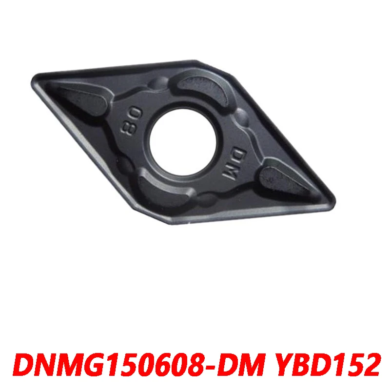 

ZCC 100% Original DNMG DNMG150608-DM YBD152 10pcs Carbide insert CNC lathe insertion Processing of cast iron Quality Assurance