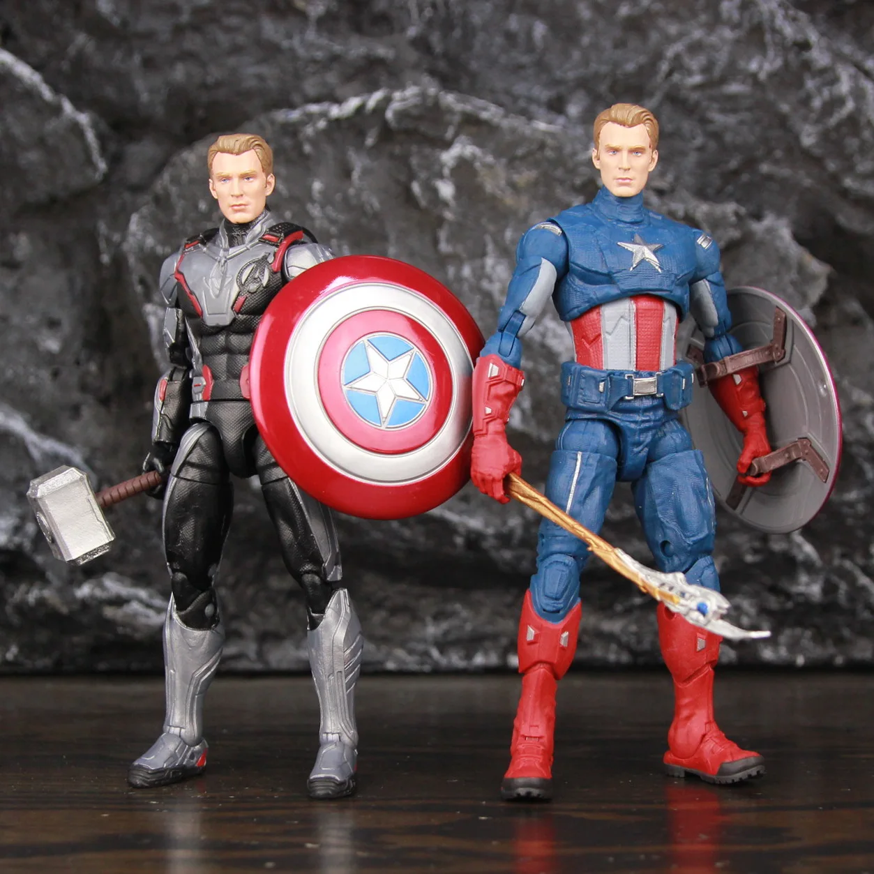 With Unmasked Head Steve Rogers Toys Doll Model