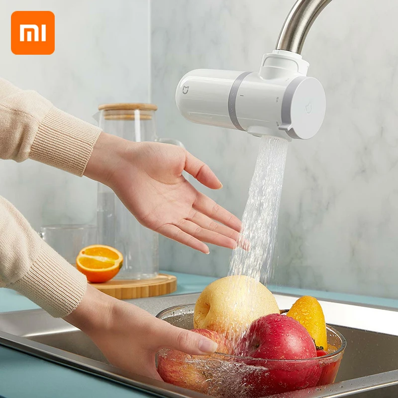 

Xiaomi Mijia Faucet Water Purifier Home Kitchen Tap Filtration Cleaner Rust activated carbon Percolator Bacteria Filter