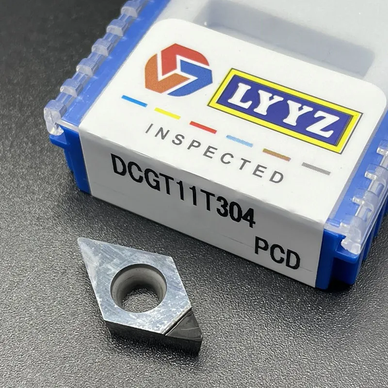 DCGT11T304 DCGT11T308 PCD CBN алмазные вставки из кубического нитрида бора высокая твердость