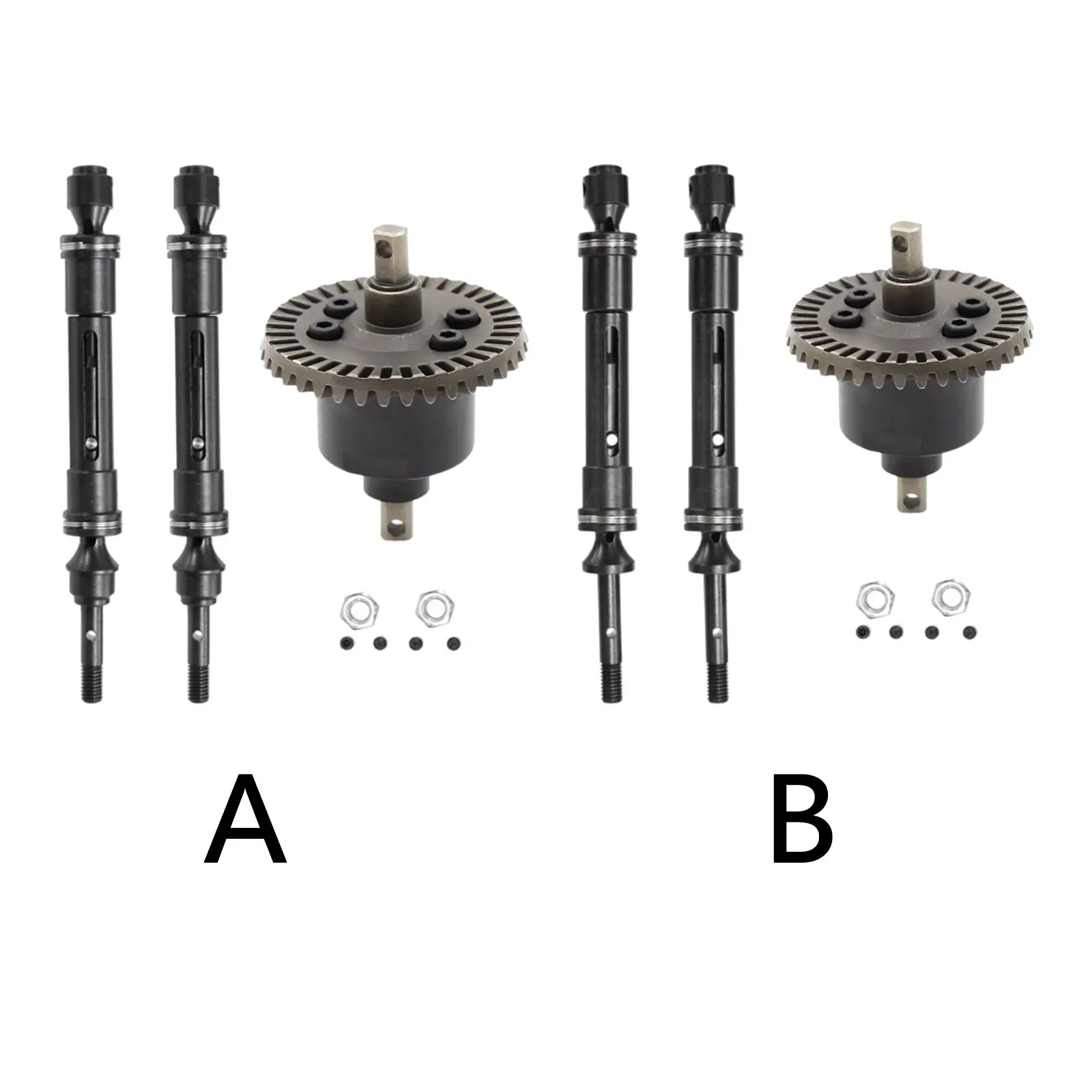 

Набор дифференциалов приводного вала в сборе для короткого грузовика Traxxas 1/10 Slash 4x4 Hoss // Slash/Stampede4 Vxl