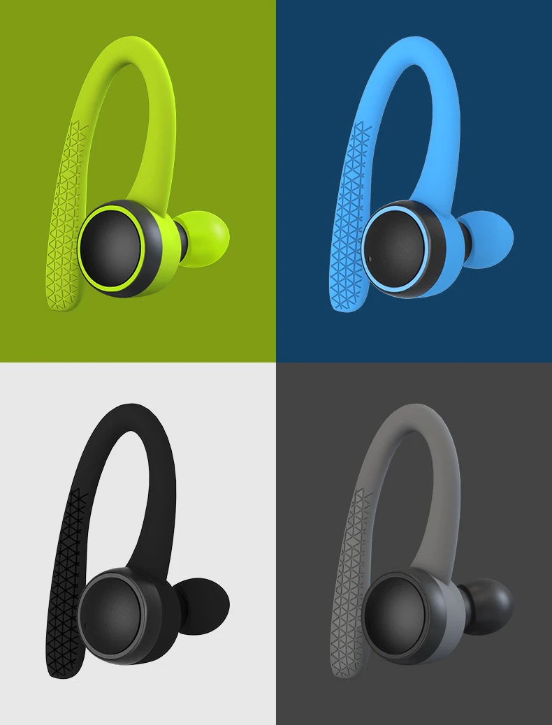 

Bluetooth 5.0 Earphones Wireless Waterproof HiFi Stereo Sport Headset Handsfree With Microphone and Charging Box for Android