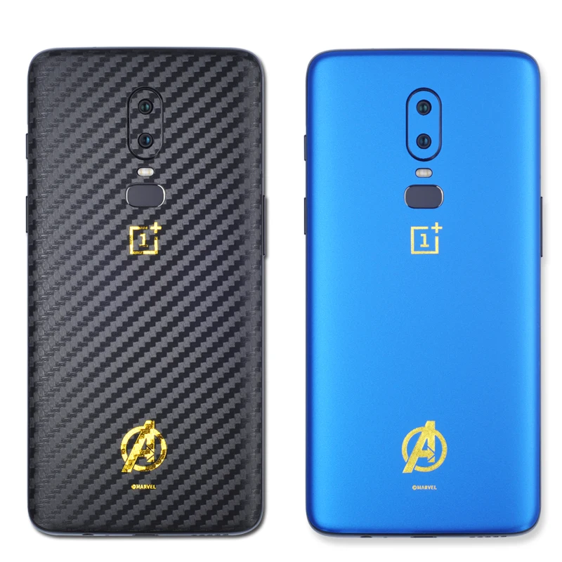Мстители ПВХ телефон наклейка s для Oneplus 6 задняя защитная пленка наклейка Oneplus 6T наклейка клей Pegatinas кожа