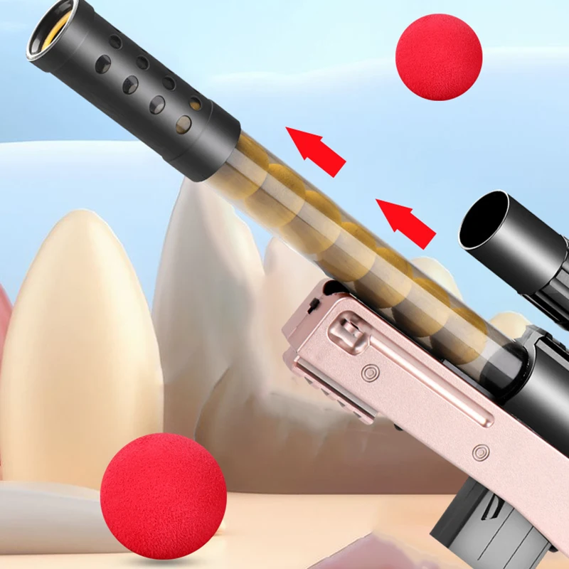 Снайперская винтовка AWM M24 EVA мягкая пуля ручной игрушечный пистолет с мишенью для