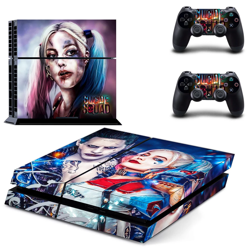 Наклейка Joker Skin для контроллера PS4 и двух контроллеров набор виниловых наклеек sony