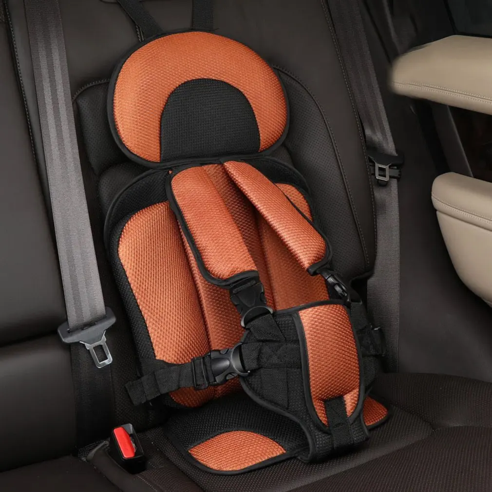 

Portable Children Car Safety Seat Elastic Vehicle-use Child Safety Seats For Kids From 9 Months To 12 Years